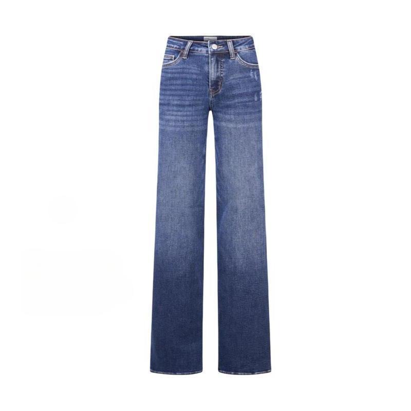 Kamila elastyczne jeansy wide leg