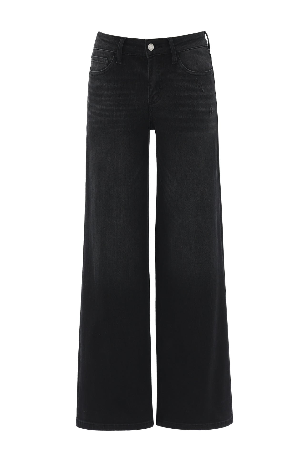 Kamila elastyczne jeansy wide leg