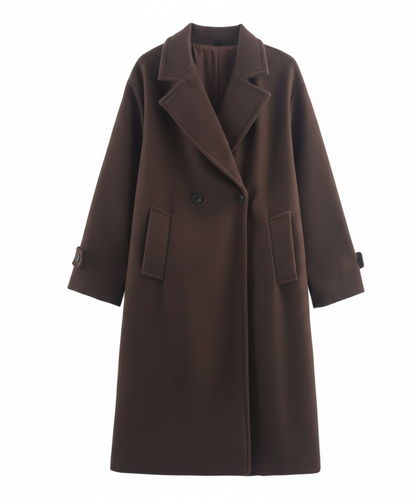 Elwira długi płaszcz na chłodne dni